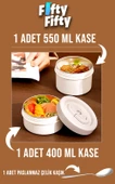 Vagonlife Çelik Yemek Termosu Isı Yalıtımlı 2 Kaseli 1.8LT Sızdırmaz Vakumlu Kap Taşıma Askılı -FF10081 - 12