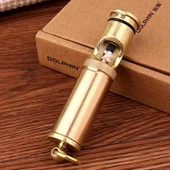 İsme Kişiye Özel DOLPHİN Benzinli Silindir Çakmak Altınsarısı thumbnail 3