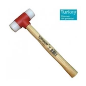 Topshop 09463 Ağaç Saplı Plastik Tokmak 40 mm - 1