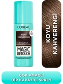 L'Oréal Paris Magic Retouch Beyaz Dipleri Kapatıcı Sprey 75 ml - Koyu Kahverengi - 1