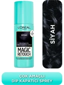 L'oréal Paris Magic Retouch Beyaz Dipleri Kapatıcı Sprey 75 Ml - Siyah - 1