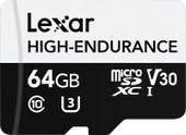 Lexar High Endurance 64gb Micro SD 100MB V30 4K Hafıza Kartı - 1
