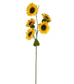 Nettenevime Yapay Çiçek Ayçiçeği Sarı Sunflower Dekoratif Çiçek 105cm Dev Ay Çiçeği 5 Kafalı thumbnail 7