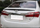 Toyota Corolla 2014 Bagaj Üstü İnce Spoiler Parlak Siyah Boyalı İthal Ürün Plastik - 1