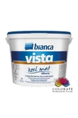 Vista Silikonlu Iç Cephe Boyası 15 Lt Siyah - 1