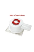 Mesa Teknik 10x10 Yandan 32mm Çıkış Koku Önl. Plastik Yer Süzgeci - 3