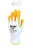 PN5 Nitril Eldiven Polyester Astarlı NO:10 XL Beden İş Eldiveni 12 Adet - 1