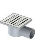 Yer Sifonu 10*10*50 Krom Yandan Çıkışlı - 1