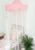 Pamuka Pembe-Beyaz 100 Cm Duvar Tentesi - 4
