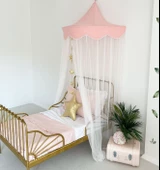 Pamuka Pembe-Beyaz 100 Cm Duvar Tentesi - 3