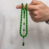 Sıkma Kehribar Tesbih - 4