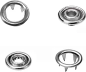 Metal Çıtçıtlı Düğme Pensesi ve Düğmesi (25 Set) - 2