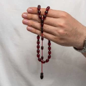 Sıkma Kehribar Tesbih - 1