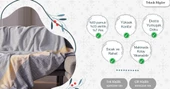 DOQU NİDA BATTANİYE ÇİFT KİŞİLİK NAR ÇİÇEĞİ - 9