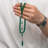 Sıkma Kehribar Tesbih - 1