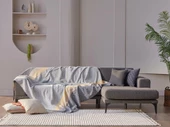 DOQU NİDA BATTANİYE ÇİFT KİŞİLİK SARI - 3