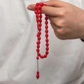 Sıkma Kehribar Tesbih - 4