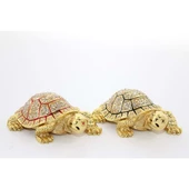 Taşlı Kaplumbağa Figürü Biblo - 2