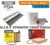 Peugeot 5008 1.6 E-Hdi Filtre Bakım Seti 2010-2014 - 1