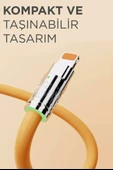 Torima 3in1 Type C- Lightning- Micro Usb Silikon 3.0A 1.5M Şarj ve Data Kablosu - 3