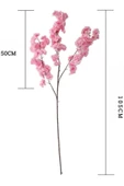 Yapay Çiçek Bahar Dalı Japon Kiraz Çiçeği 90 Cm Pembe - 3