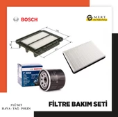 Chevrolet Aveo 1.2 Benzinli Filtre Bakım Seti Bosch 72 Ps T250 - 1