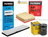 Vw Passat B5 1.8T Benzinli Filtron Filtre Bakım Seti (1996-2000) - 1