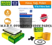 Toyota Auris 1.6 Benzinli Filtre Bakım Seti (2009-2016) (483849092) - 1