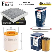 Audi A6 3.0 Tdı Quattro Filtre Bakım Seti 2011-2014 - 1