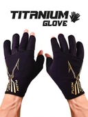 Fujin Pro Angler S24 Titanium Gloves Black Gold L/XL - 2
