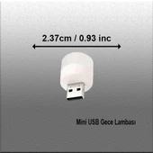 2 Adet Mini USB Gece Lambası - 2