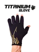 Fujin Pro Angler S24 Titanium Gloves Black Gold L/XL - 4
