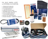 Skoda Superb 1.6 Tdi CAY Motor Komple Bakım Seti Filtreler Triger Buji - 1