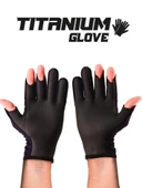 Fujin Pro Angler S24 Titanium Gloves Black Gold L/XL - 3