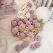 Pamuka Mini Ponpon Dusty Lilac - 1