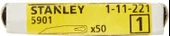 Stanley 1-11-221 60mm Hobi Bıçağı Yedeği (50'li Paket) - 2
