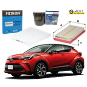Toyota C-Hr 1.2 Benzinli Filtre Bakim Seti 526481389 - 1