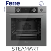 Ferre STEAMART SS Serisi Gri Set (SS208 + XE64CPR +D088 ) - Kare Emaye Izgara - 4