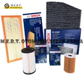 Volkswagen Beetle 1.6 Tdı Bosch Filtre Bakım Seti 2012-2014 Cay - 1