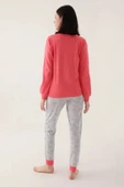 Rolypoly Kadın Uzun Kollu Pijama Takımı  3244S - 3