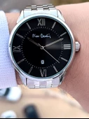 Pierre Cardin Çelik Kordon Takvimli Özel Kadran 3 Atm Suya Dayanıklı Erkek Kol Saati EPC.80091.105 thumbnail 2