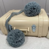 Pamuka Twin Ponpon Indigo Blue thumbnail 1