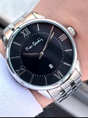 Pierre Cardin Çelik Kordon Takvimli Özel Kadran 3 Atm Suya Dayanıklı Erkek Kol Saati EPC.80091.105 thumbnail 1