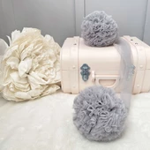 Pamuka Twin Ponpon Grey thumbnail 1