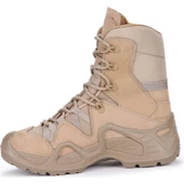 SCOOTER 1490 HAKİKİ DERİ SU GEÇİRMEZ WATERPROFF ANATOMİK BEJ NUBUK OUTDOOR BOT thumbnail 3