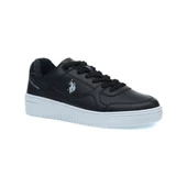U.S.POLO ASSN LEE 3FX SİYAH BEYAZ UNİSEX COMFORT CASUAL SNEAKER thumbnail 1