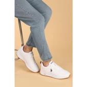 U.S.POLO ASSN ANGEL 3PR BEYAZ COMFORT CASUAL GÜNLÜK SPOR AYAKKABISI thumbnail 3
