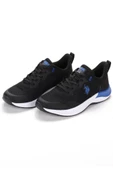 U.S.POLO ASSN FLORIN 3FX SİYAH SAKS COMFORT CASUAL ERKEK SPOR AYAKKABI - 4