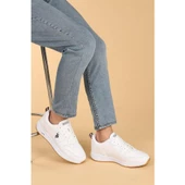 U.S.POLO ASSN ANGEL 3PR BEYAZ COMFORT CASUAL GÜNLÜK SPOR AYAKKABISI thumbnail 5