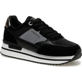 LUMBERJACK CENILA 3FX SİYAH DOLGU TABAN COMFORT CASUAL KADIN SNEAKER - 2
